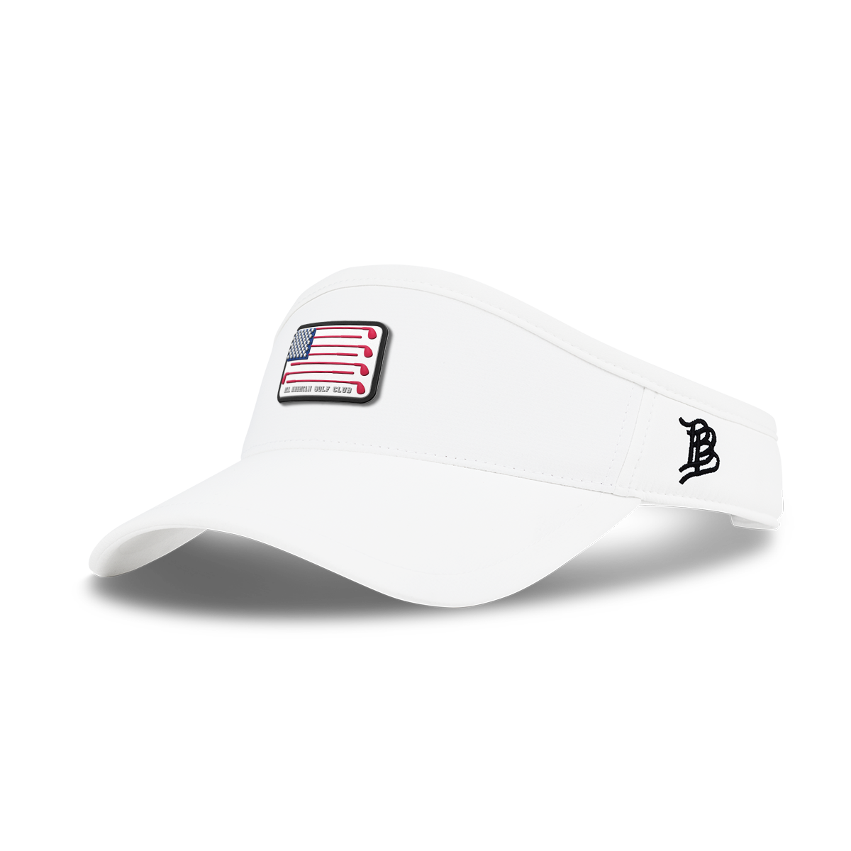 Hailey Ostrom "All American Golf Club" DualActive™ Performance Visor White