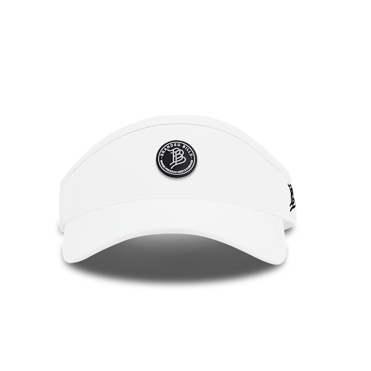 BB Premium Purpose PVC DualActive™ Performance Visor White