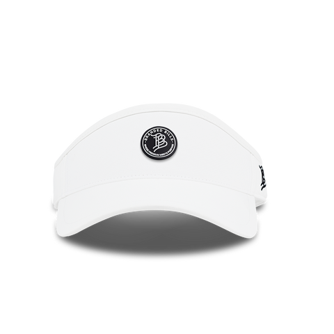 BB Premium Purpose PVC DualActive™ Performance Visor White