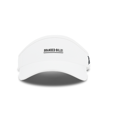 BB Stretch PVC DualActive™ Performance Visor White