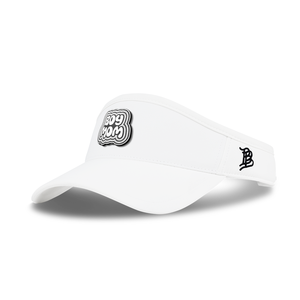 Boy Mom DualActive™ Performance Visor White