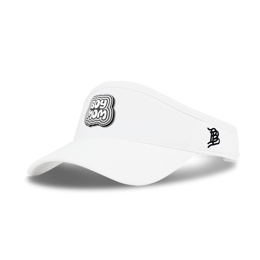 Boy Mom DualActive™ Performance Visor White