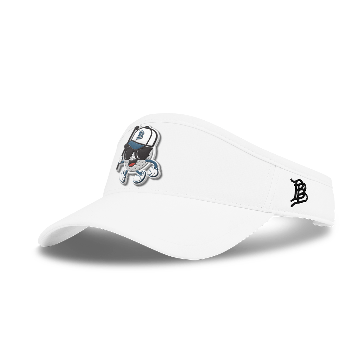 Bump 'n Run DualActive™ Performance Visor White