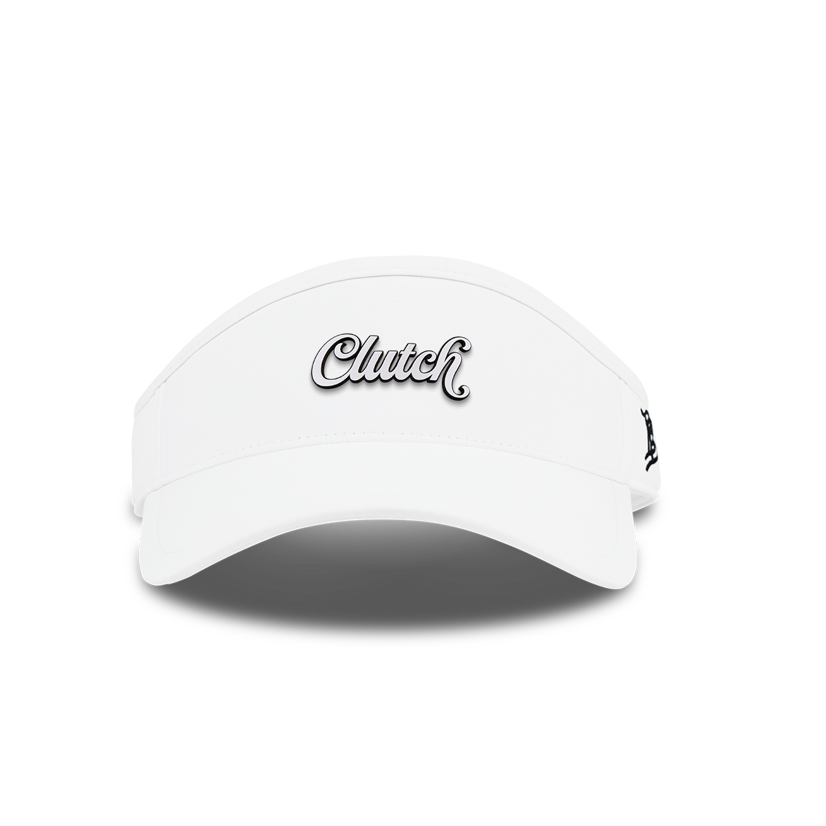 Clutch Script DualActive™ Performance Visor White
