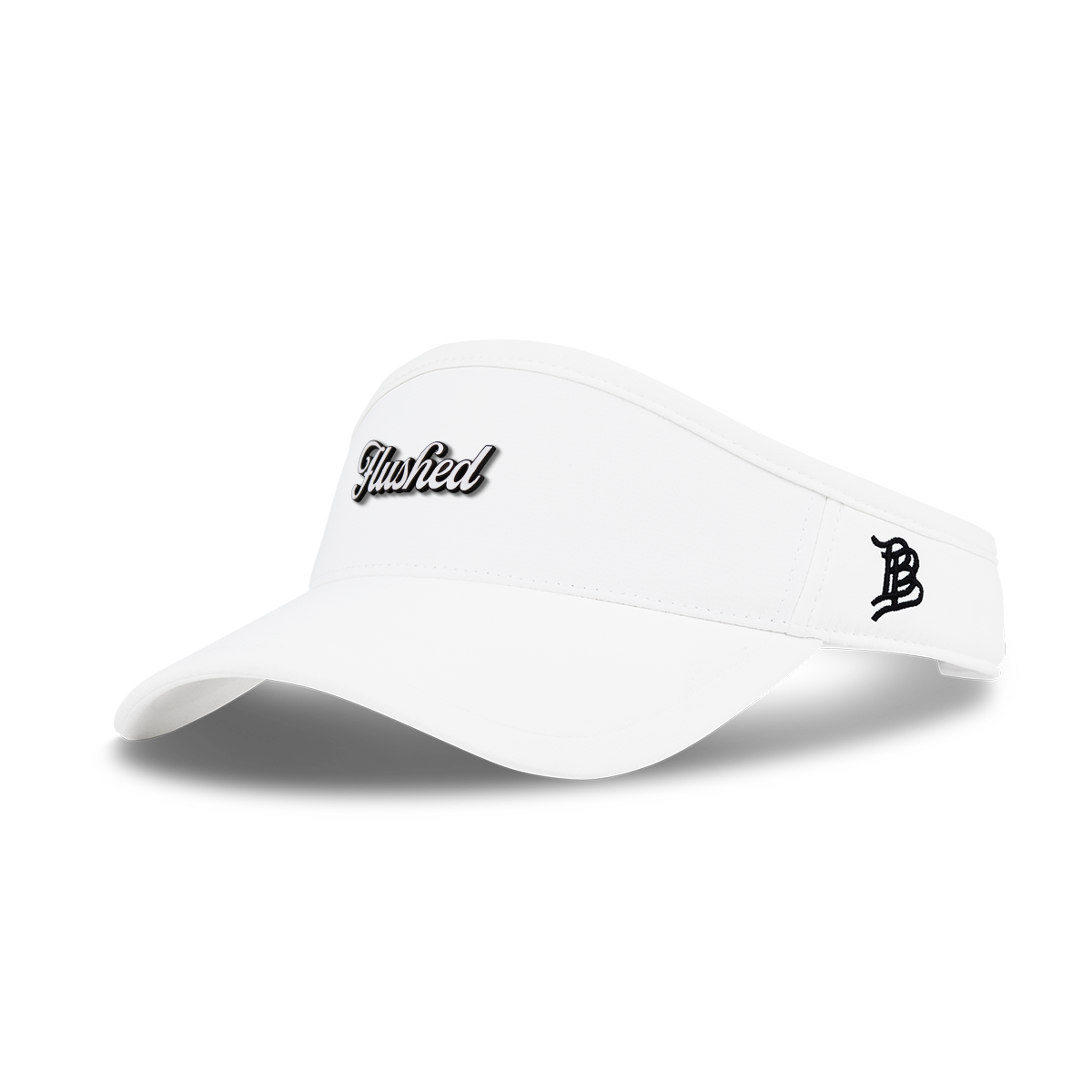 Flushed Script DualActive™ Performance Visor White
