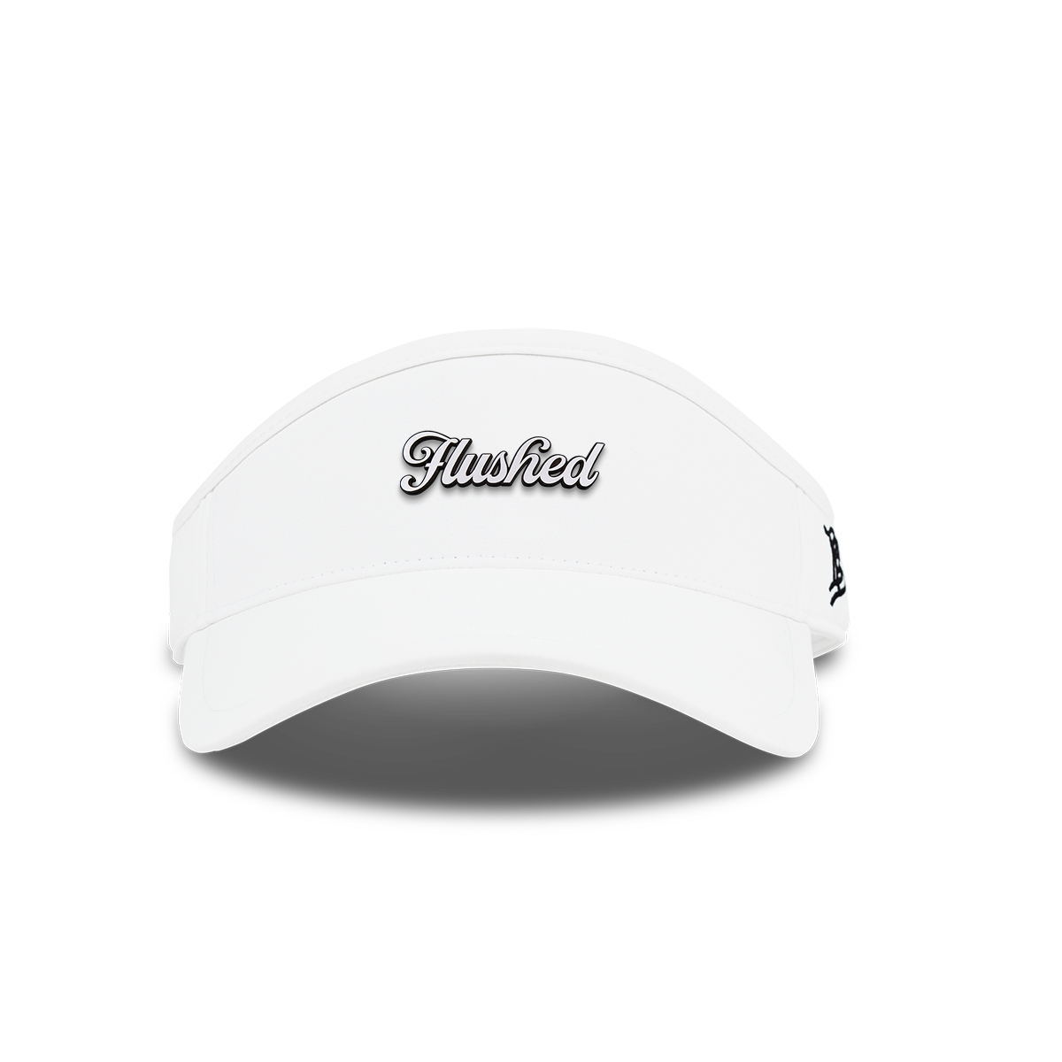 Flushed Script DualActive™ Performance Visor White