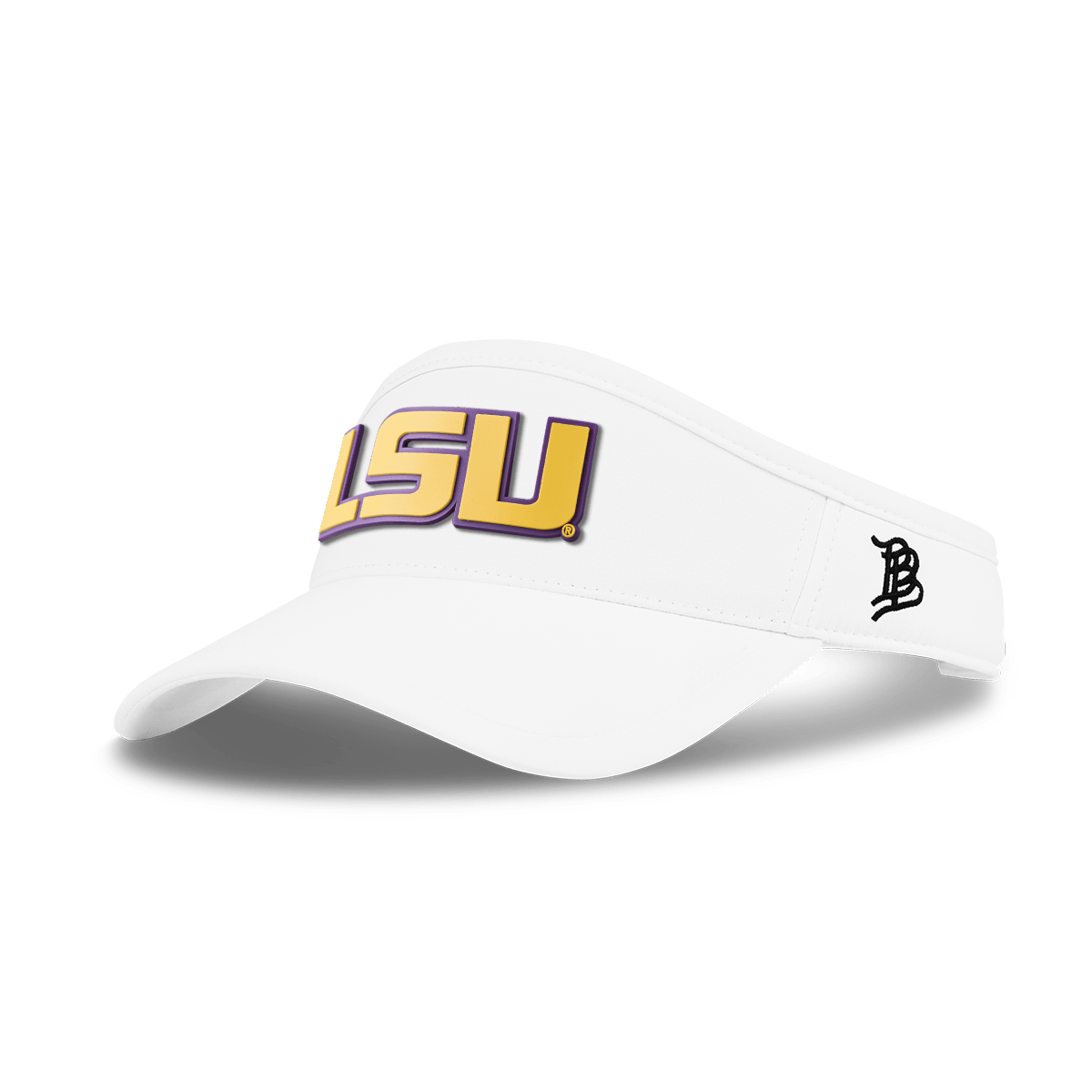 Louisiana State University "LSU Gold Block" DualActive™ Performance Visor White