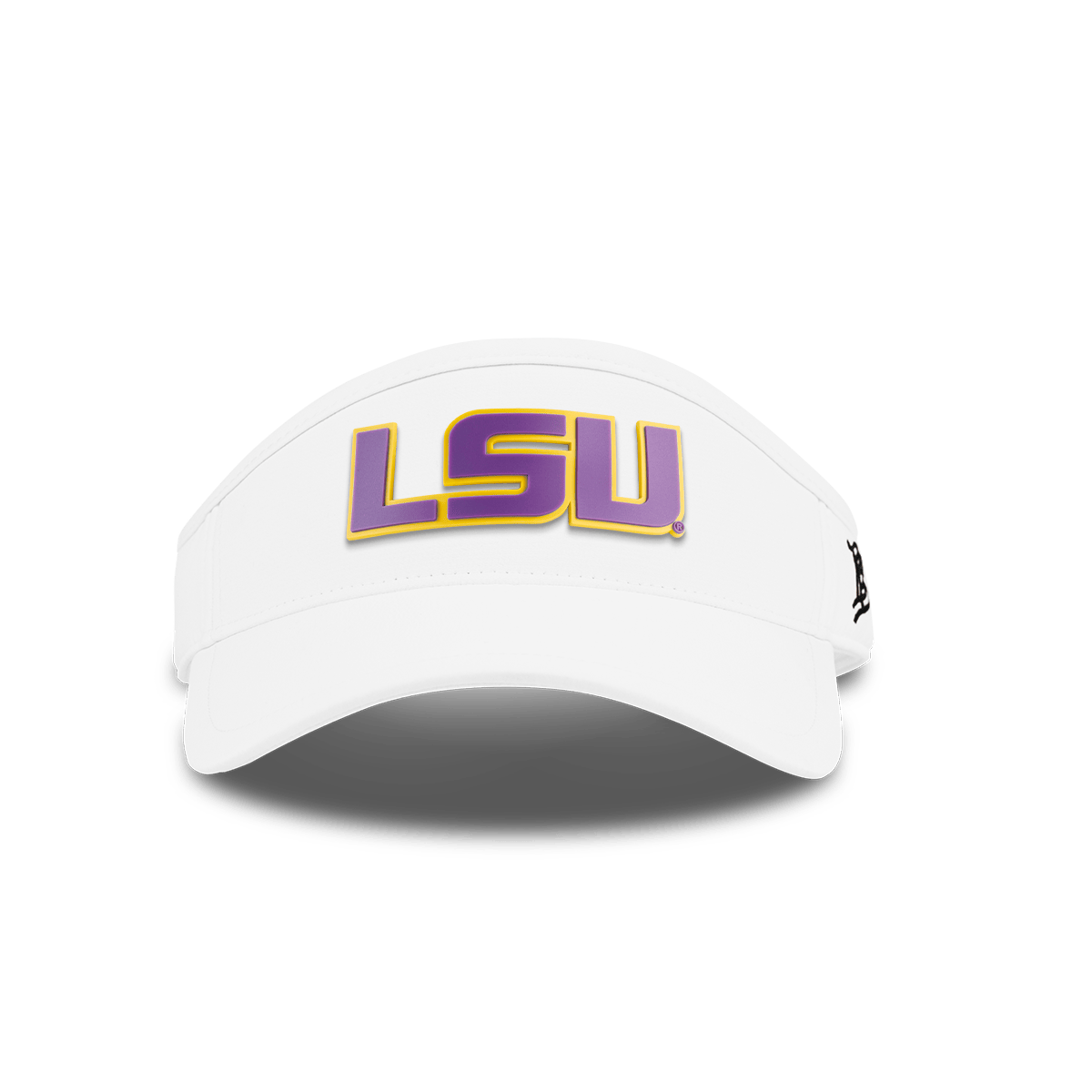Louisiana State University "LSU Purple Block" DualActive™ Performance Visor White