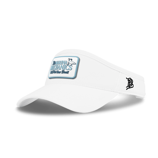 Marina Mechanics DualActive™ Performance Visor White