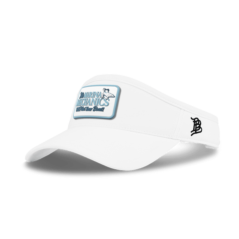 Marina Mechanics DualActive™ Performance Visor White