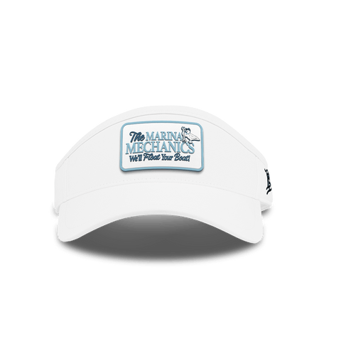 Marina Mechanics DualActive™ Performance Visor White