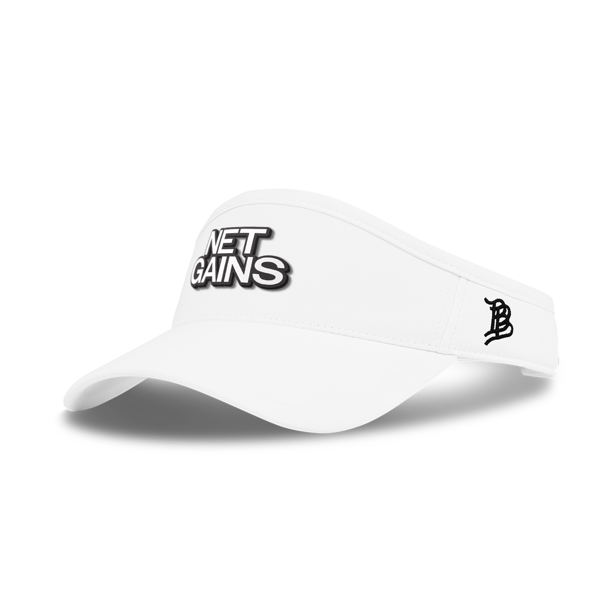 Net Gains DualActive™ Performance Visor White