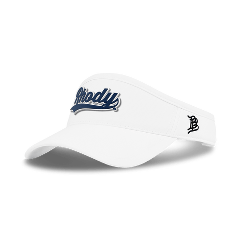 University of Rhode Island "Rhody Script" DualActive™ Performance Visor White