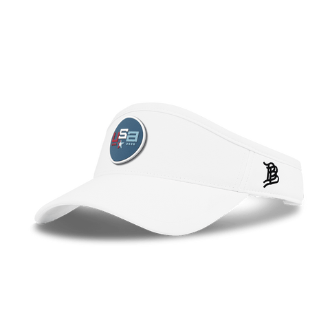 USA 250 DualActive™ Performance Visor White