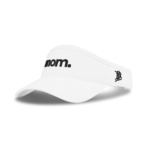 mom. DualActive™ Performance Visor /White