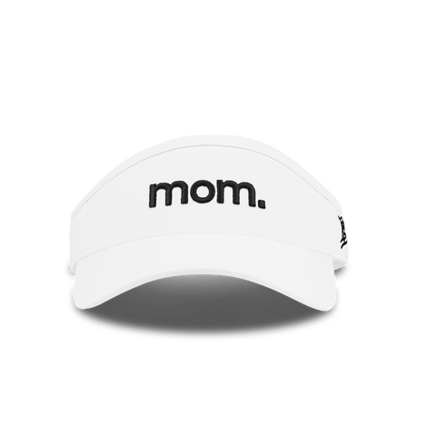 mom. DualActive™ Performance Visor /White
