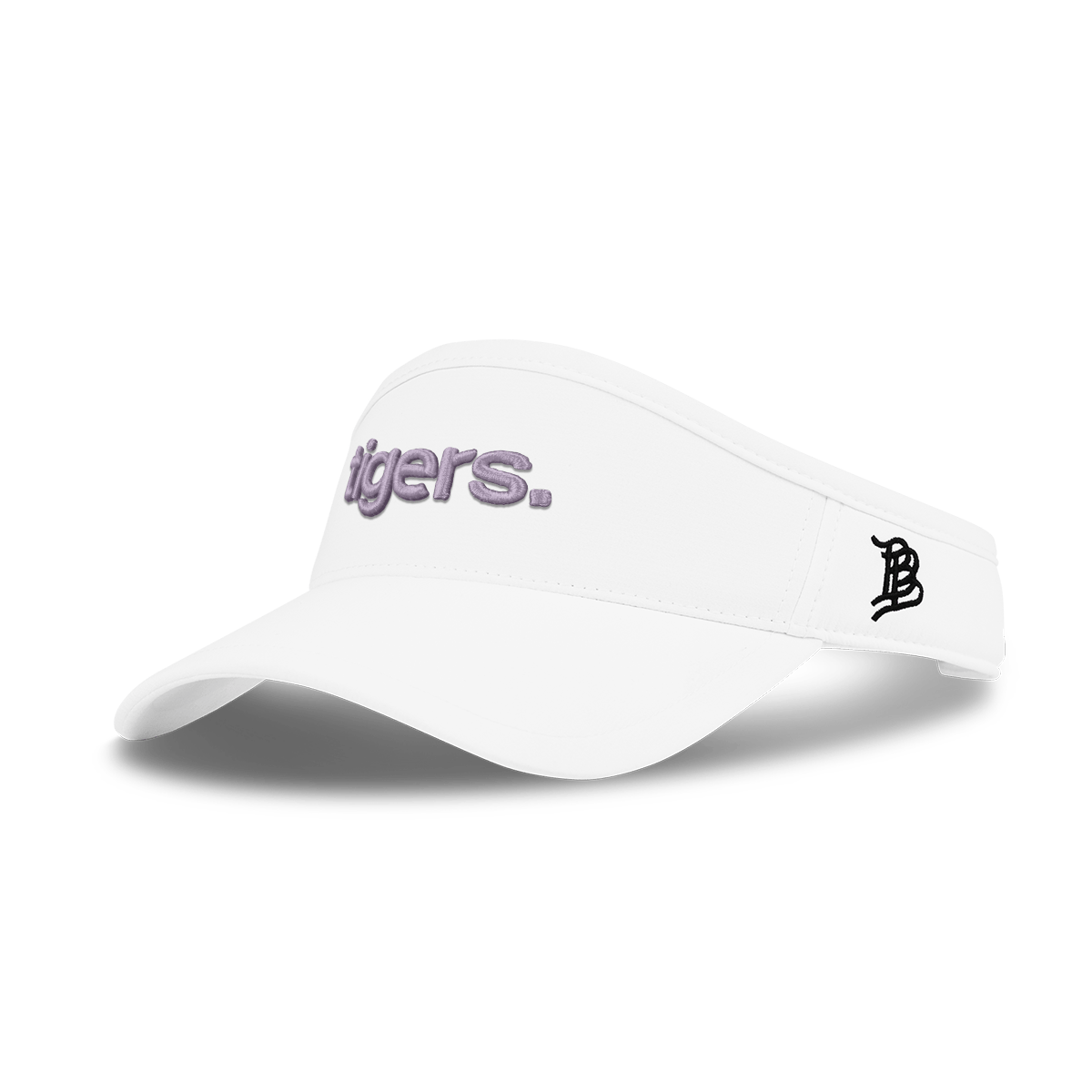 Louisiana State University "tigers." DualActive™ Performance Visor White