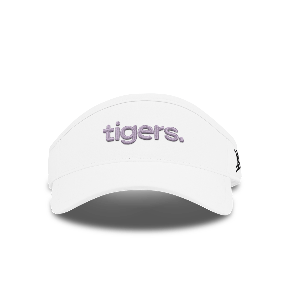 Louisiana State University "tigers." DualActive™ Performance Visor White