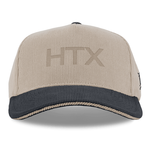 City Wide Houston Curved 5 Panel Corduroy Dark Beige/Dark Harbor