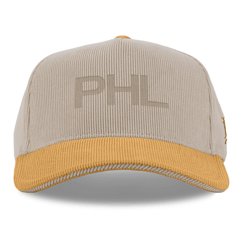 City Wide Philadelphia Curved 5 Panel Corduroy Dark Beige/Wheat