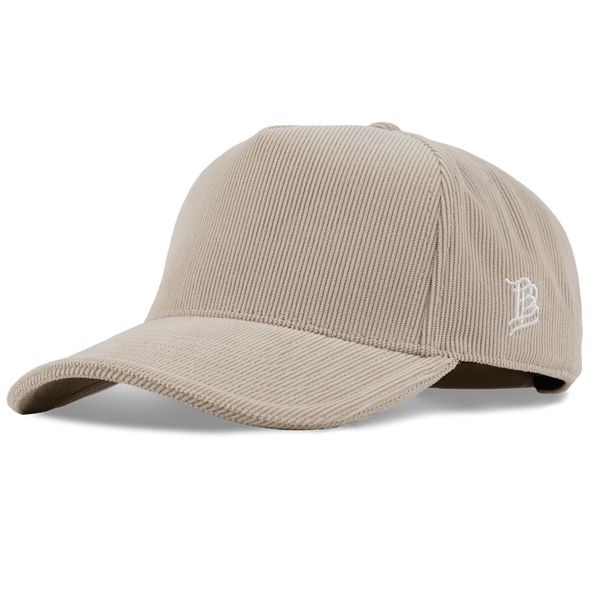 Bare Curved 5 Panel Corduroy Dark Beige 
