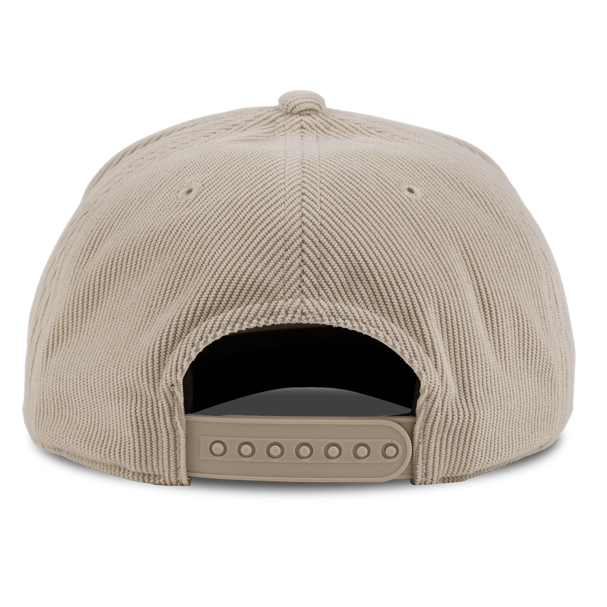 Bare Curved 5 Panel Corduroy Back Dark Beige