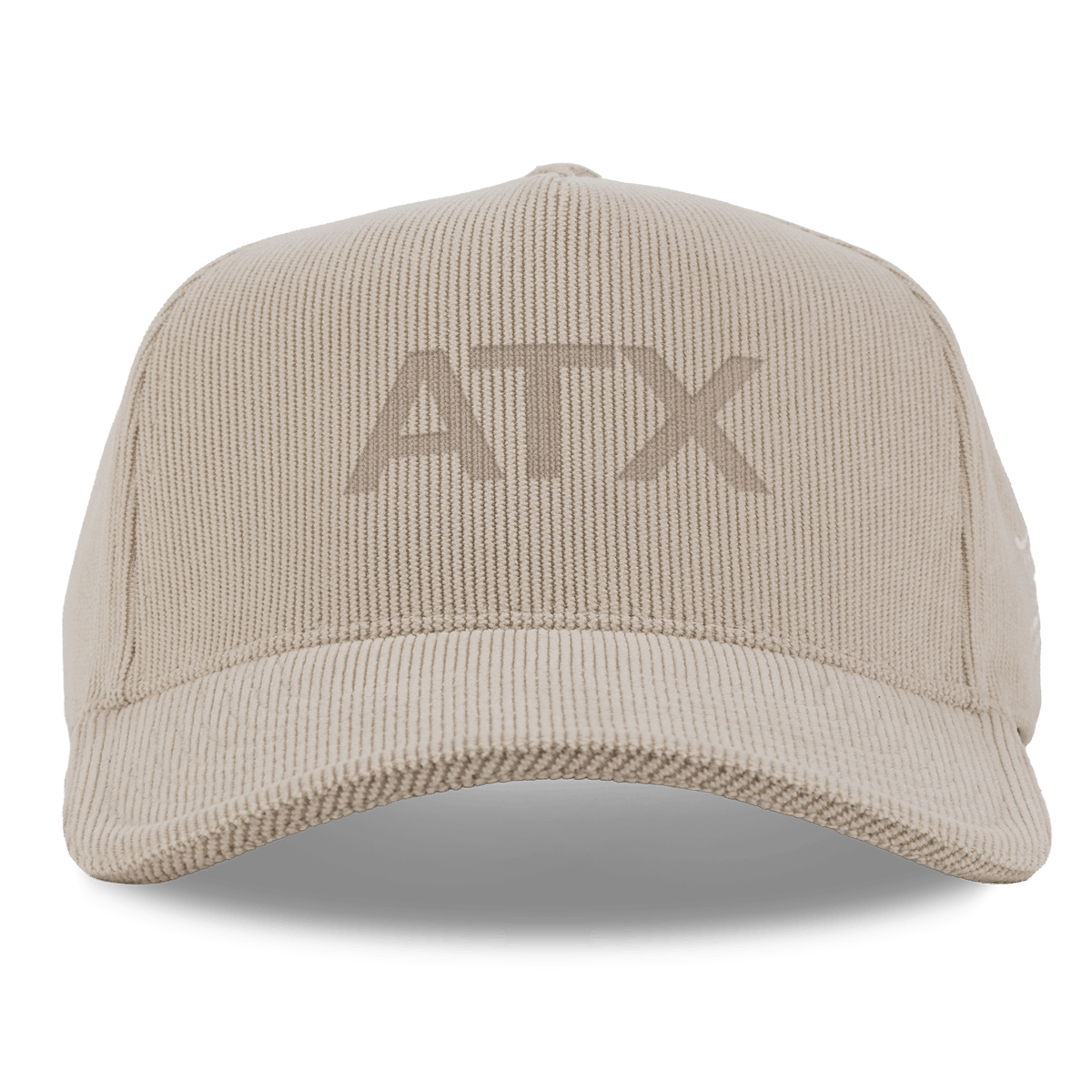 City Wide Austin Curved 5 Panel Corduroy Dark Beige