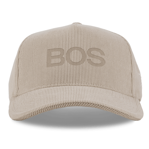 City Wide Boston Curved 5 Panel Corduroy Dark Beige