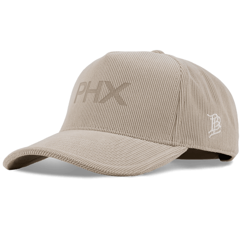 City Wide Phoenix Curved 5 Panel Corduroy Dark Beige