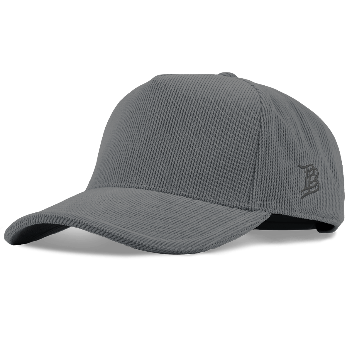Bare Curved 5 Panel Corduroy Charcoal