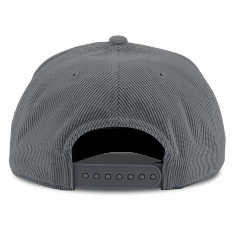 Bare Curved 5 Panel Corduroy Back Charcoal