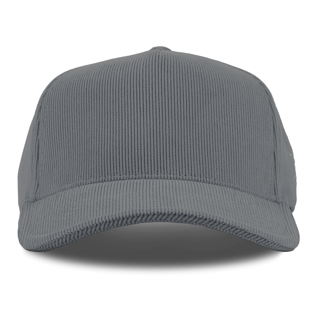 Bare Curved 5 Panel Corduroy Charcoal