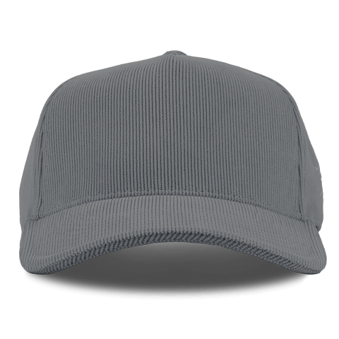 Bare Curved 5 Panel Corduroy Charcoal