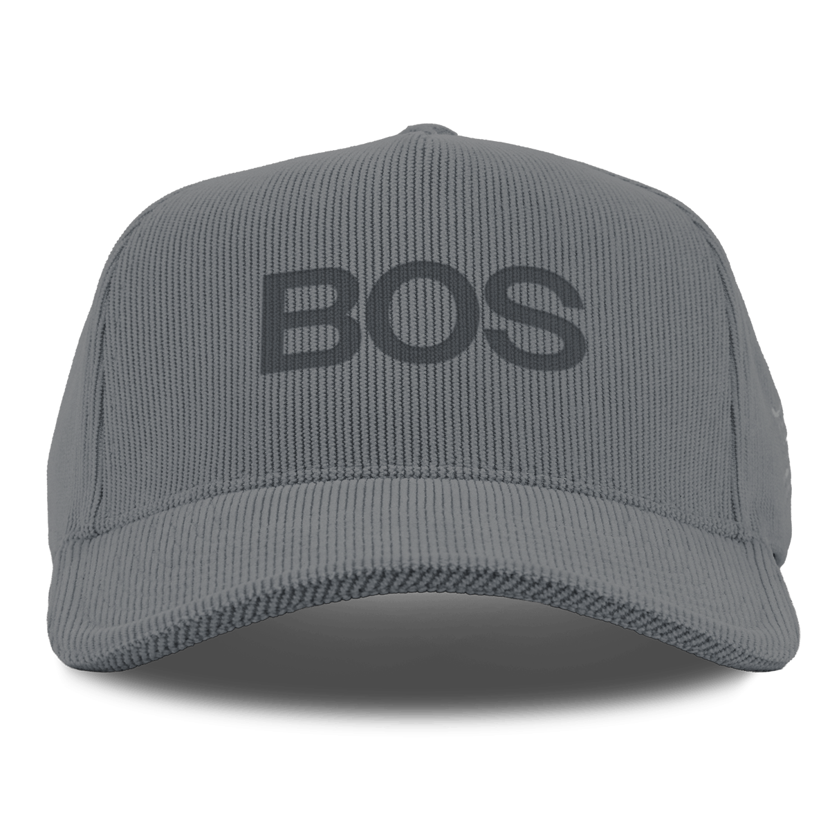 City Wide Boston Curved 5 Panel Corduroy Charcoal 