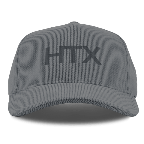 City Wide Houston Curved 5 Panel Corduroy Charcoal 