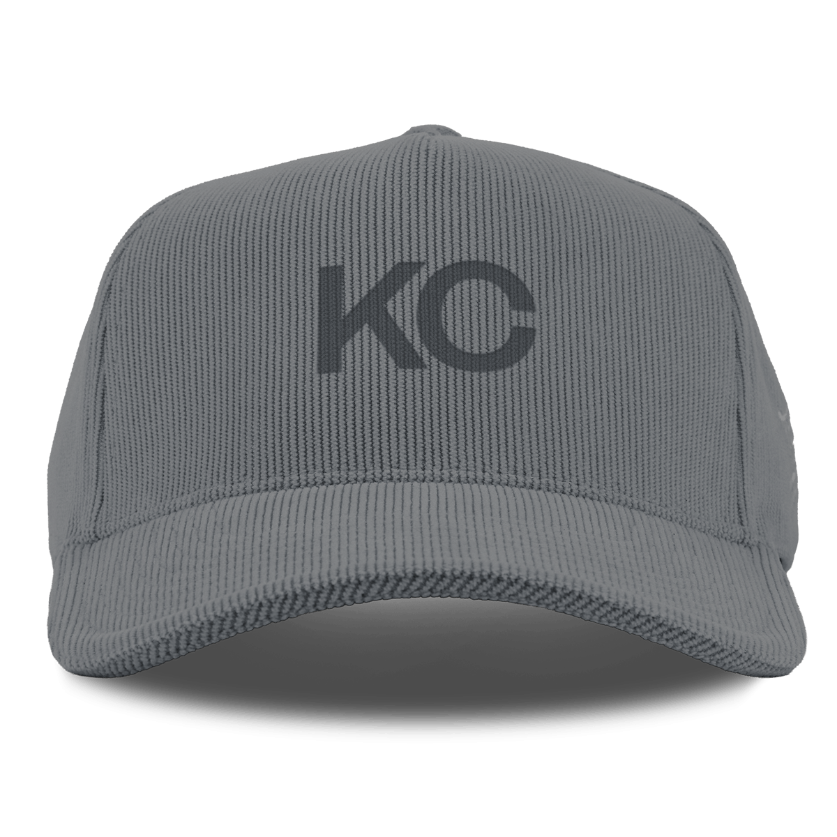 City Wide Kansas City Curved 5 Panel Corduroy Charcoal 