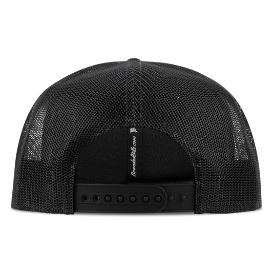 Sleep When You're Dead Skull Kids Trucker Back Black