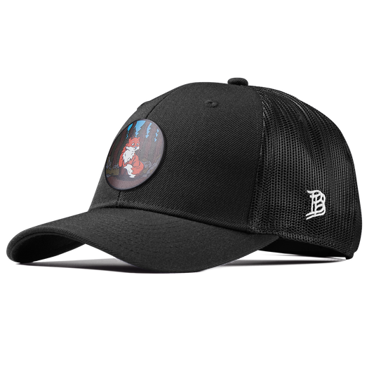 Phoenix Children's Fox Kids Curved Trucker Black