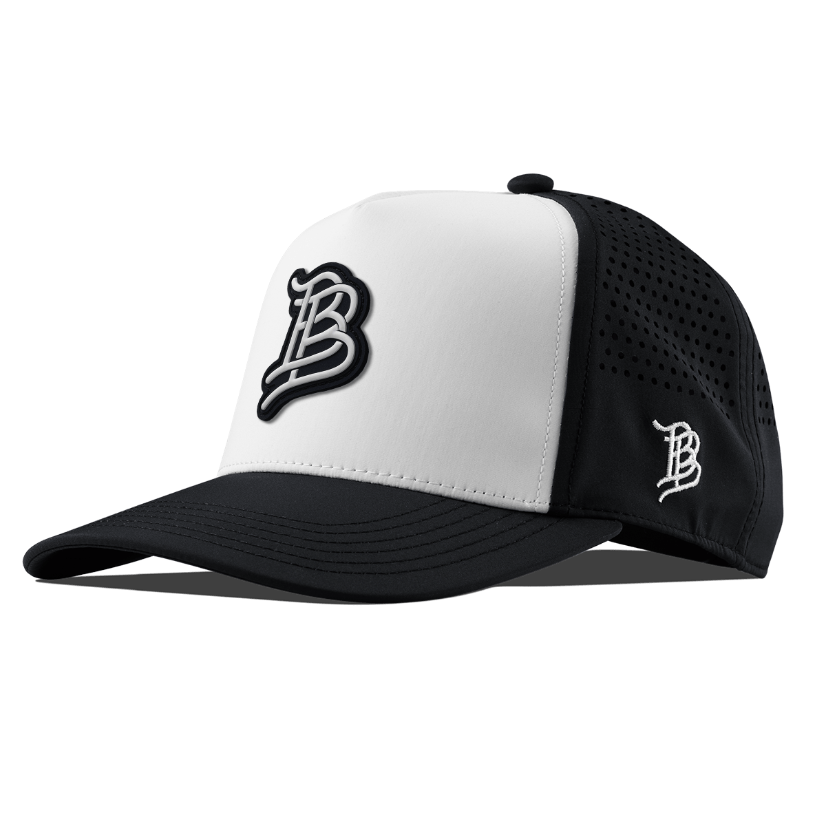 BB Cutout PVC Kids 5-Panel Black