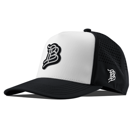 BB Cutout PVC Kids 5-Panel Black