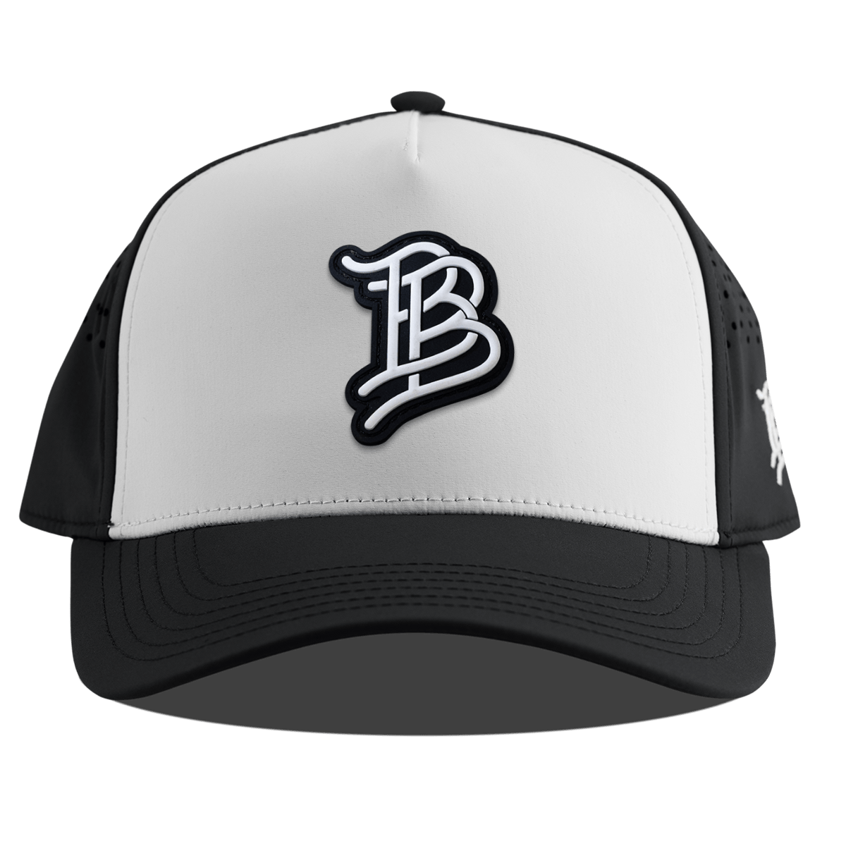 BB Cutout PVC Kids 5-Panel Black