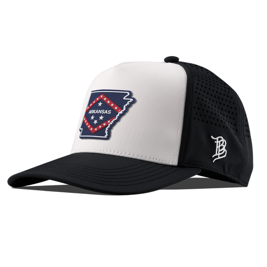 Arkansas Patriot Series Kids Curved Performance Black