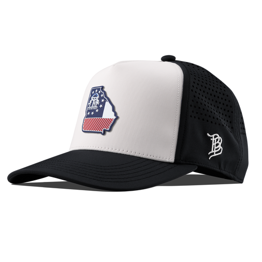 Georgia Patriot Series Kids Curved Performance Black