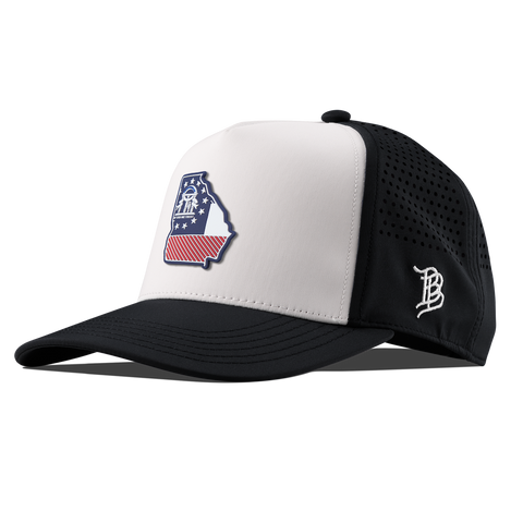 Georgia Patriot Series Kids Curved Performance Black