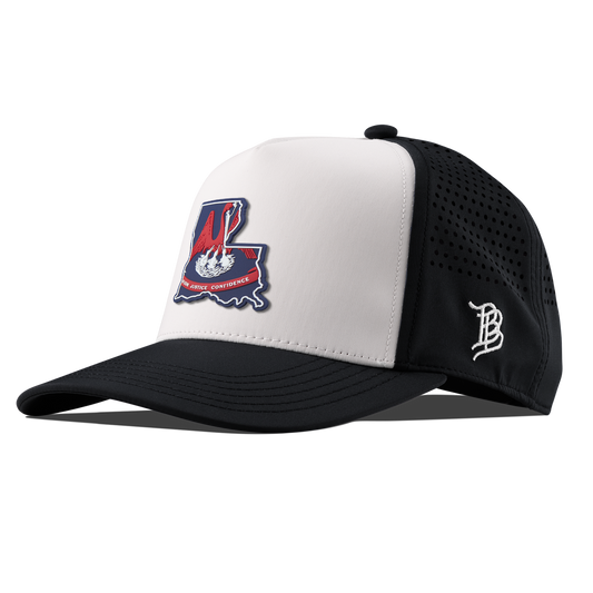 Louisiana Patriot Series Kids Curved Performance Black