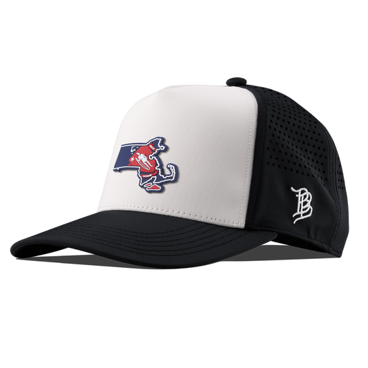 Massachusetts Patriot Series Kids Curved Performance Black