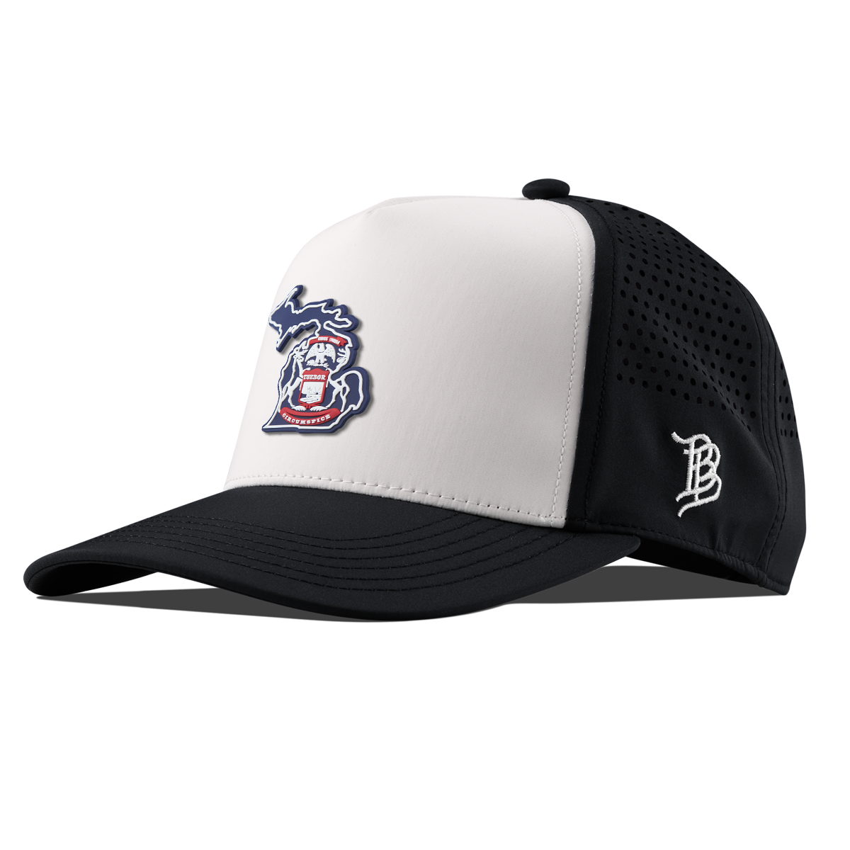 Michigan Patriot Series Kids Curved Performance Black