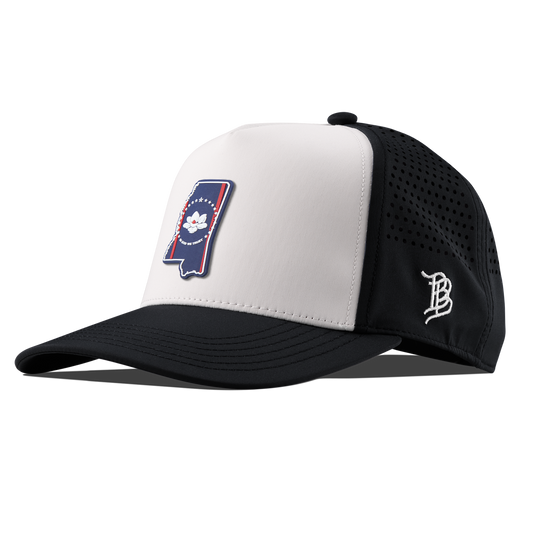 Mississippi Patriot Series Kids Curved Performance Black