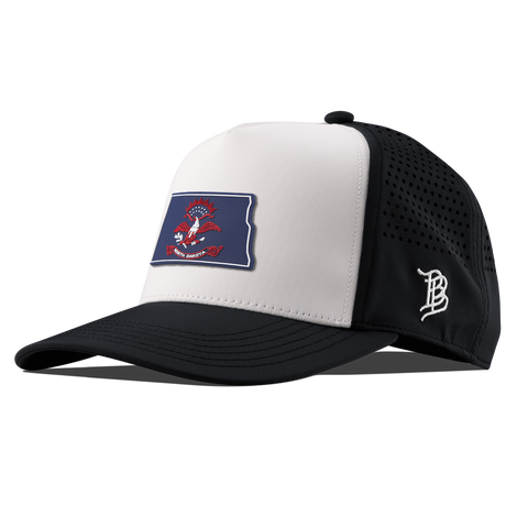 North Dakota Patriot Series Kids Curved Performance Black