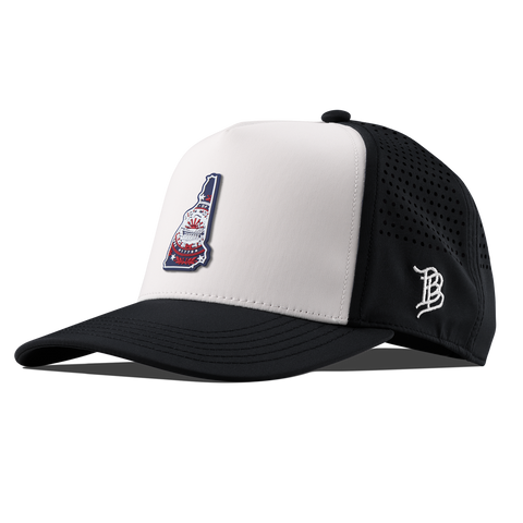New Hampshire Patriot Series Kids Curved Performance Black